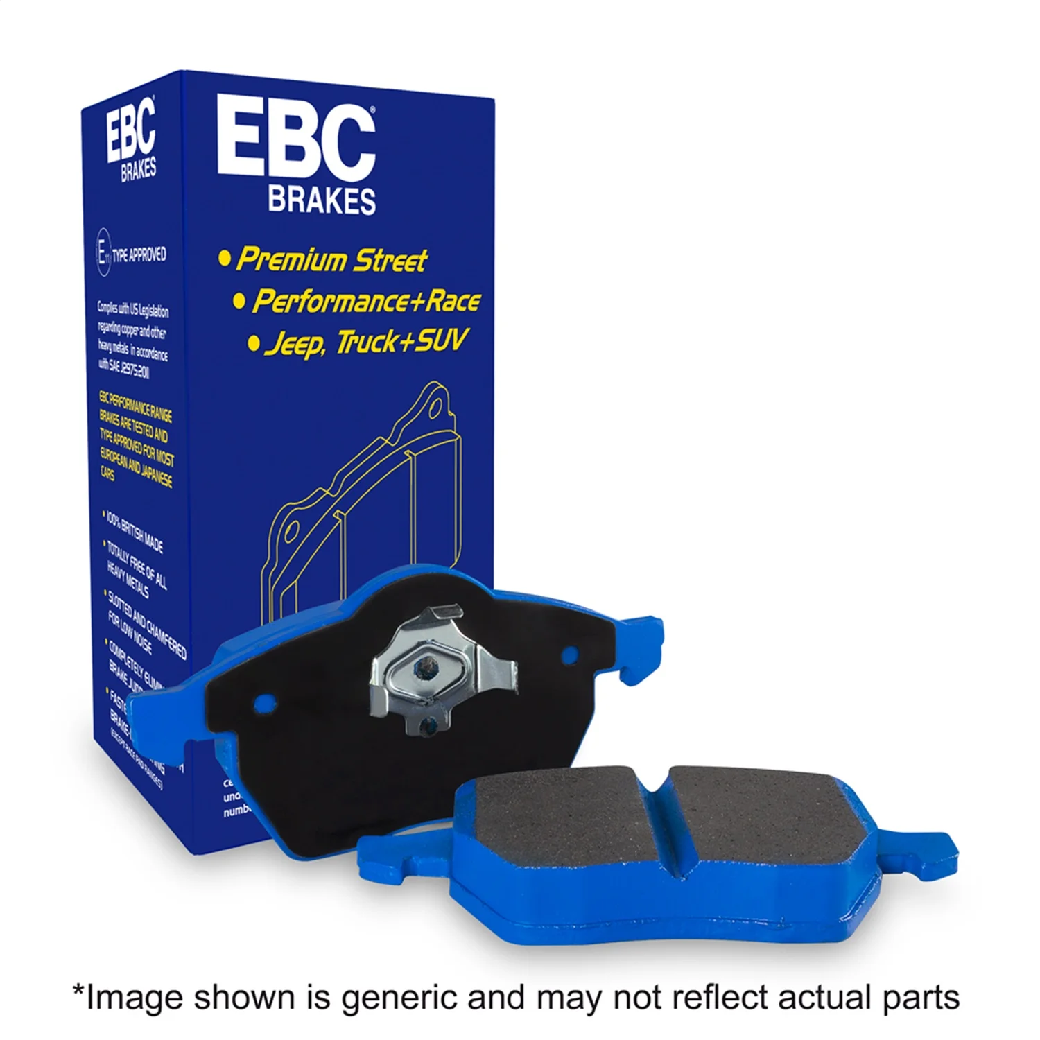 EBC BLUESTUFF PADS