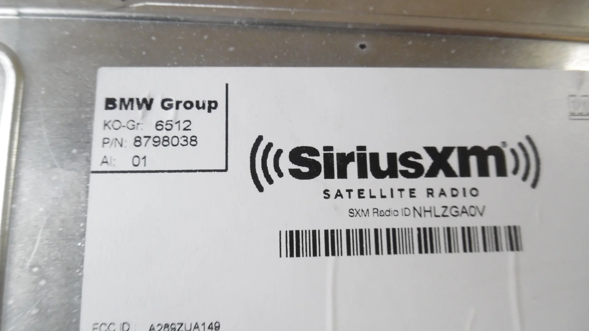 Pre-Owned 2018-2022 BMW X1 CD Player Radio Media Receiver w/ Satellite & Bluetooth OEM (Good)