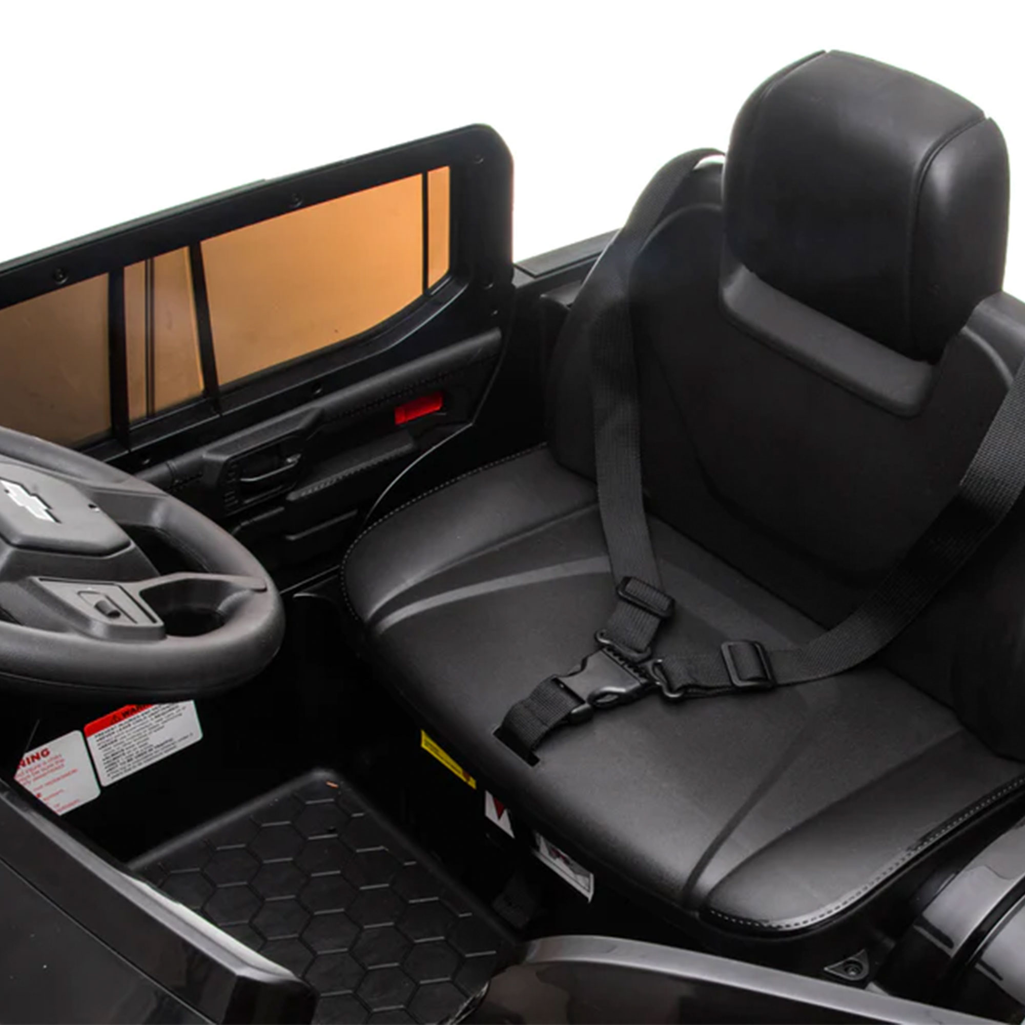 Dakott Chevy Silverado 4 x 4 Trail Boss Ride-On Monster Truck, Black