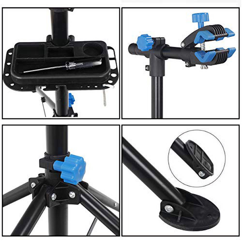 ZENY Adjustable Bike Repair Stand, Shop Home  Mechanic Maintenance Rack, Portable Quick Release  Maintenance Workstand