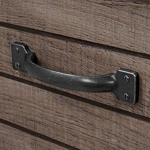 RUNFAYBIU Ulysses Full Bookcase Headboard Fall Oak