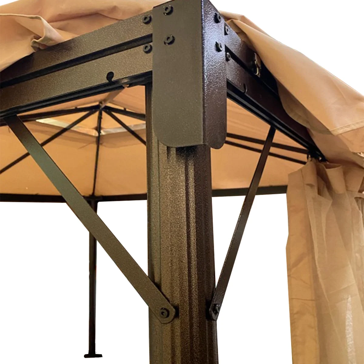 Garden Winds Replacement Canopy Top Cover Compatible with The Purple Leaf ZYRP1010 10x10 Gazebo - Riplock 350