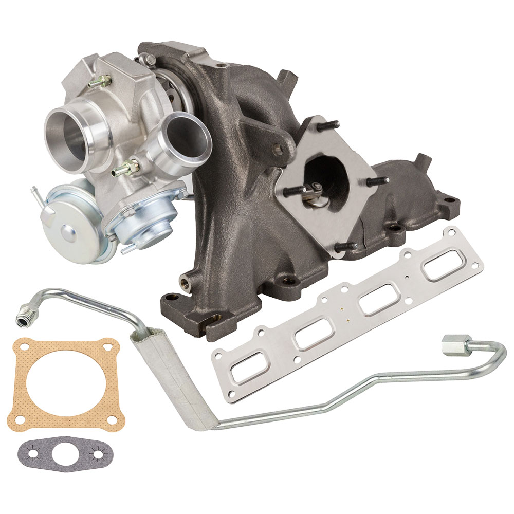 For Chrysler PT Cruiser 2003-2010 Mitsubishi Turbo Kit w/ Gaskets & Oil Line - Buyautoparts