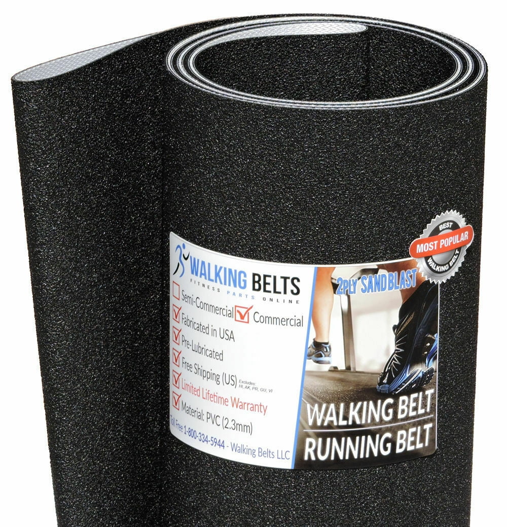 Walking Belts LLC - Precor C946i S/N: A925 Treadmill Running Belt 2ply Sand Blast
