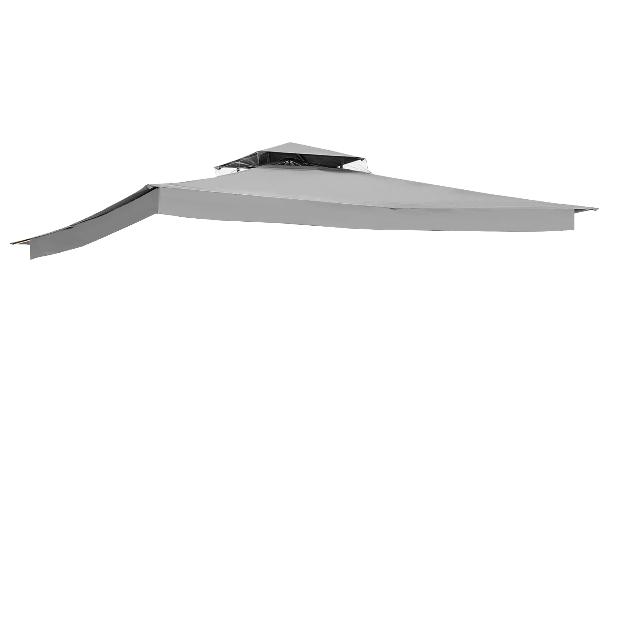 Garden Winds Replacement Canopy Top Cover for the BJs 2010 Living Home 10 x 12 Gazebo - Slate Gray