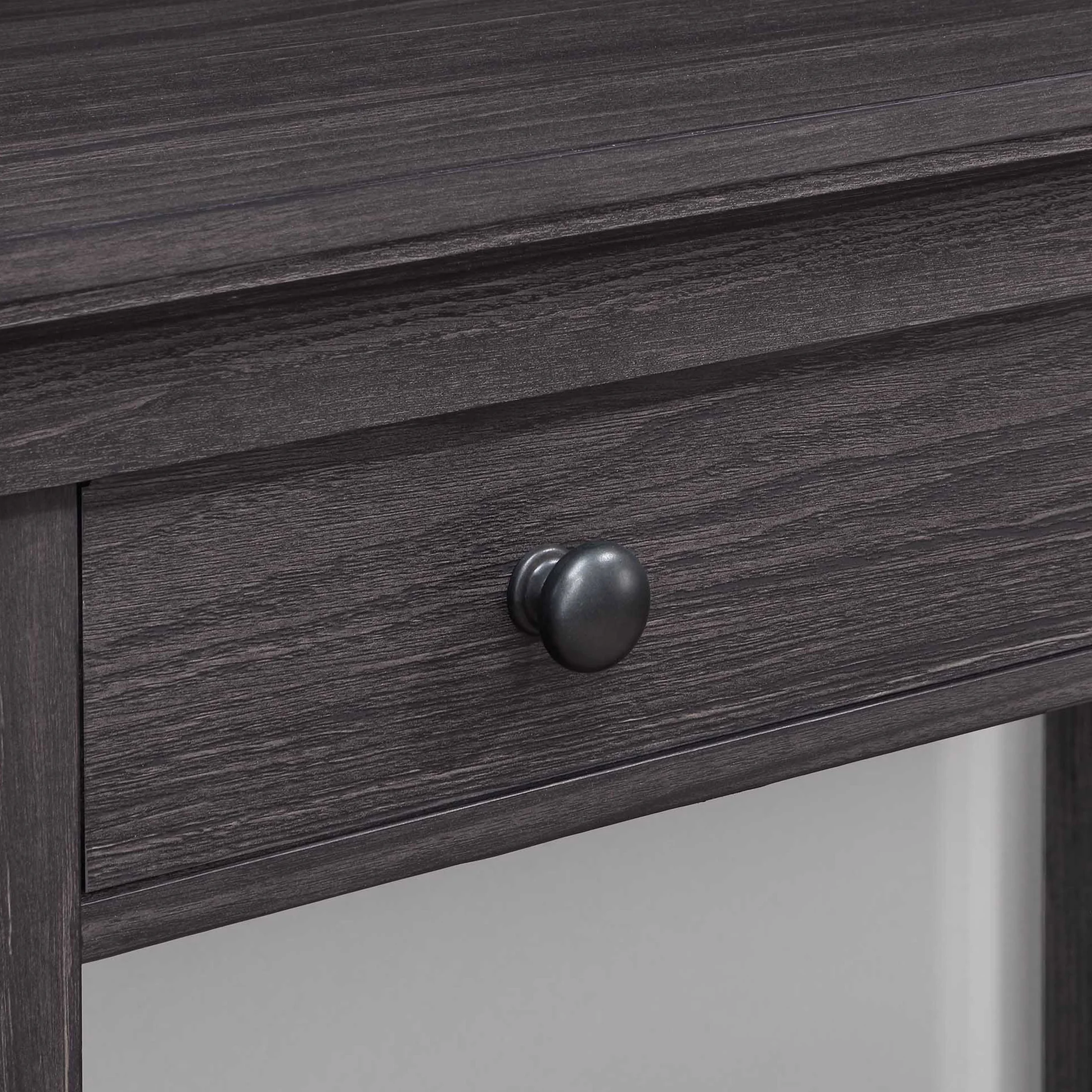 Better Homes & Gardens Canton Writing Desk with 2-Shelf Hutch, Tobacco Oak Finish