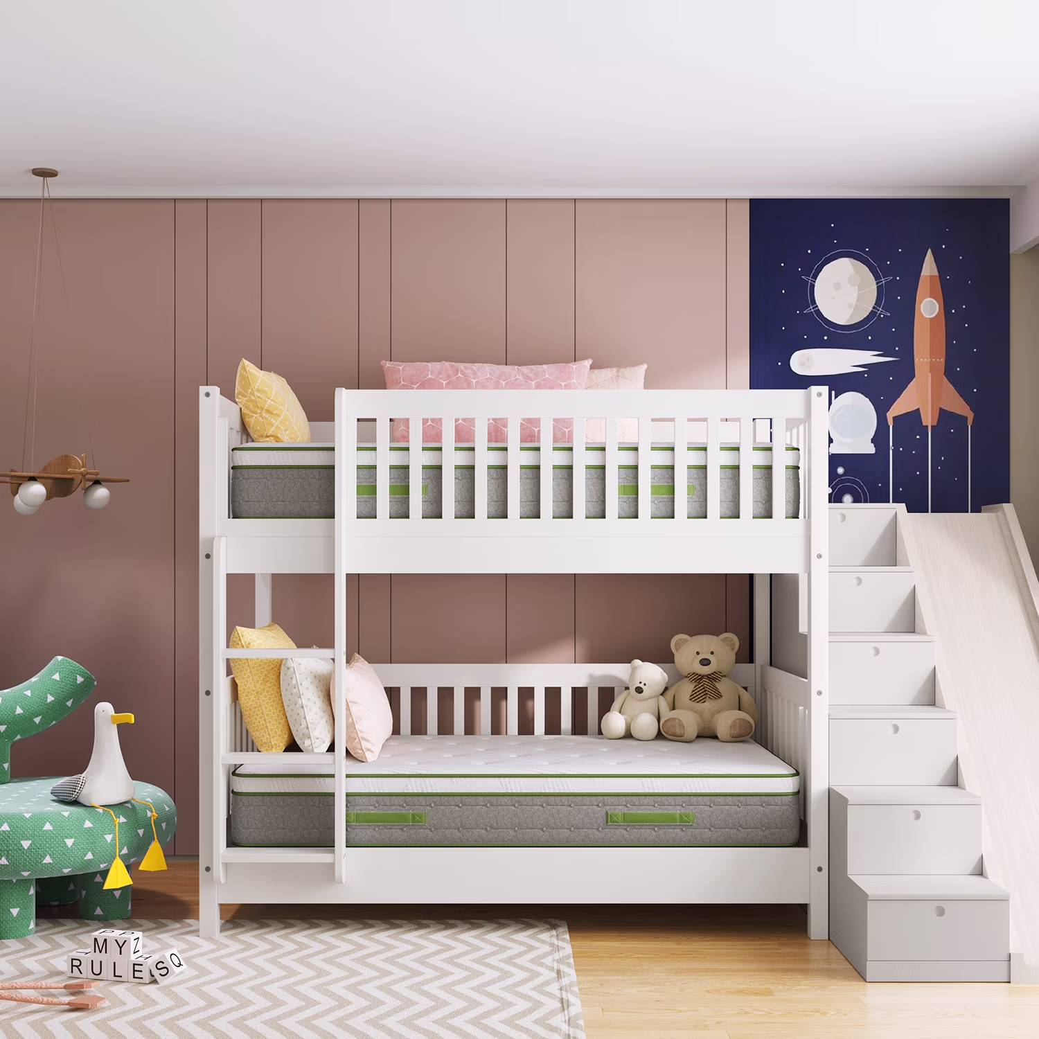 Novilla 10'' Hybrid Mattress Gel Memory Foam Pocket Spring Mattresses for Cool Sleep, Twin