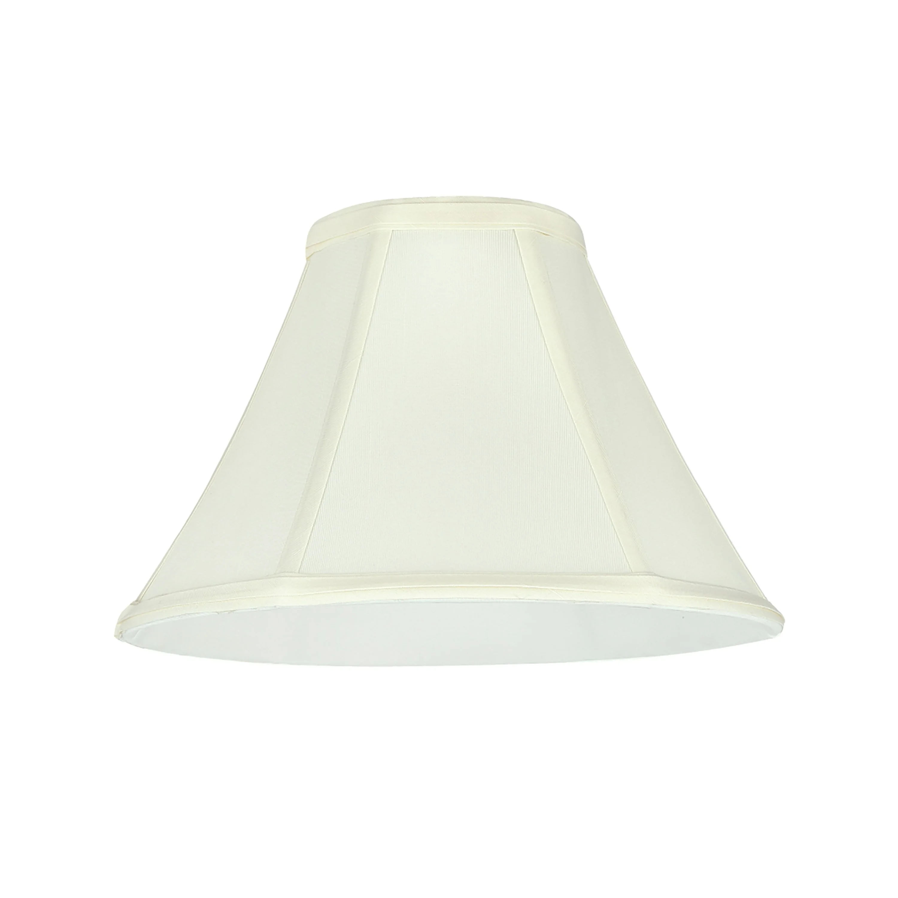 Aspen Creative 58027 Transitional Bell Shape UNO Construction Lamp Shade in Off White, 10