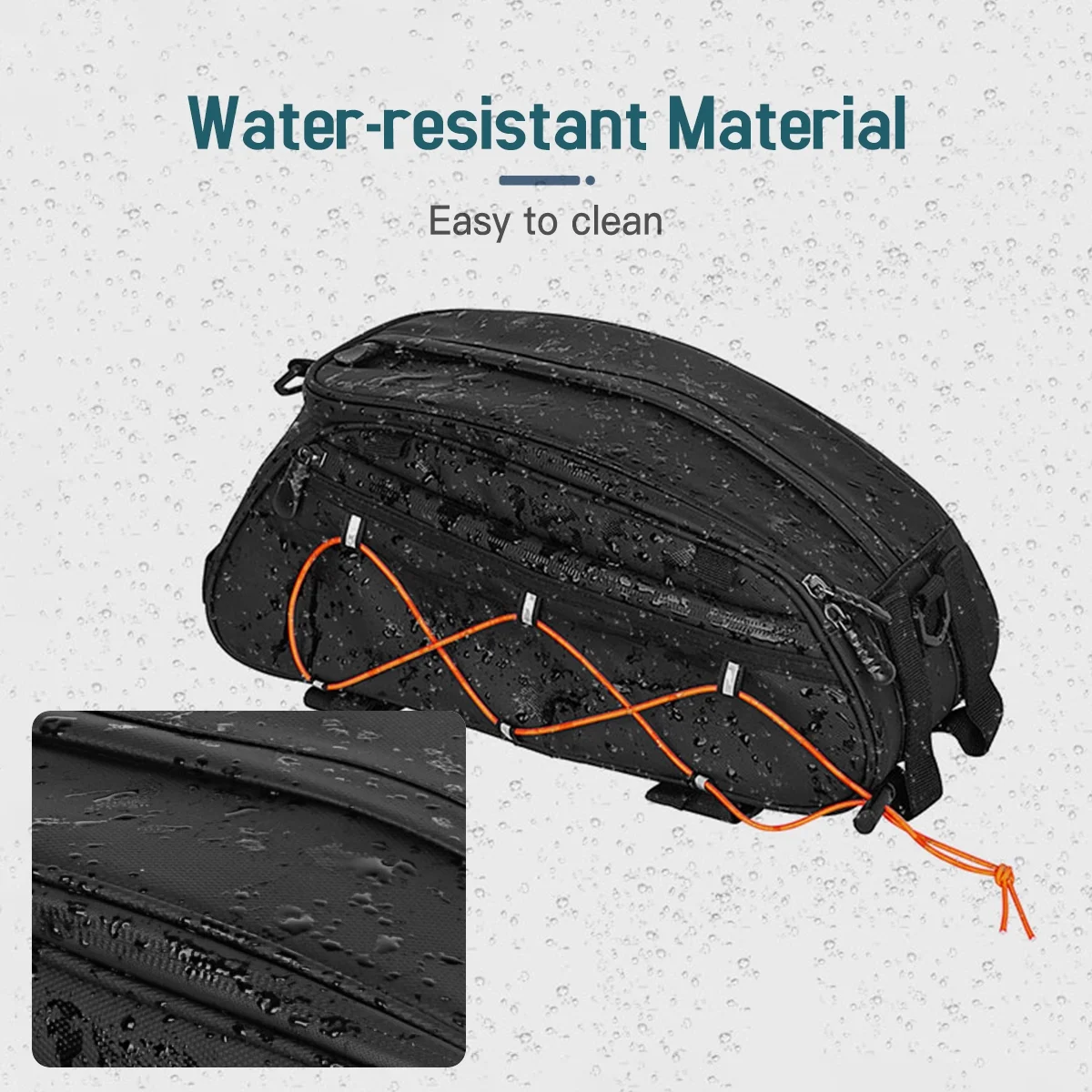 RZAHUAHU Bicycle bag,Cooler Rear Seat Cooler Cooler 2 Side Seat Cooler 2 Bike 3-in-1 Bike Waterproof Waterproof Rear Seat Bike Waterproof Rear