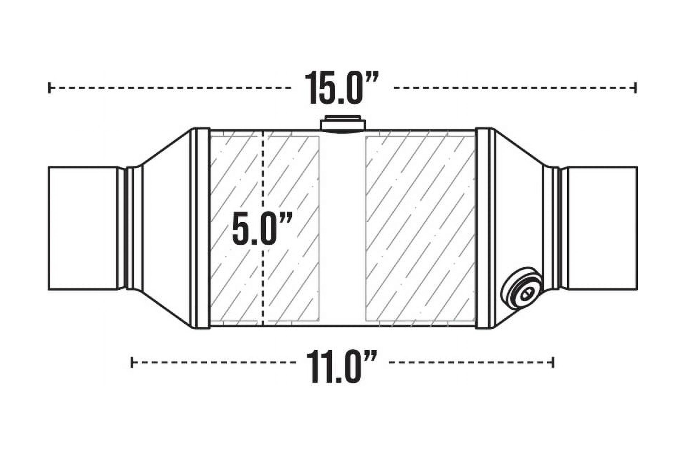 R-CAT - 2106 Series 2 Federal EPA-Compliant Catalytic Converter 5.0