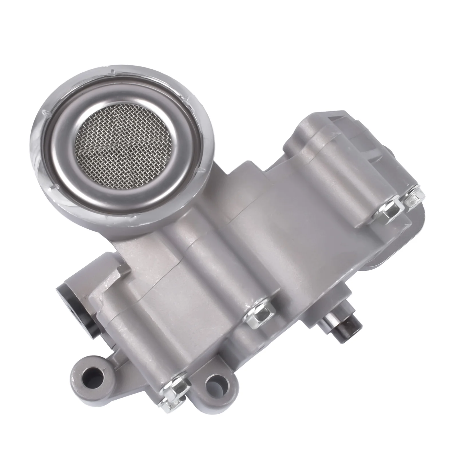 NEWZQ Engine Oil Pump Fits select: 2006-2011 Hyundai Genesis Kia Sedona Coupe Sedan Van Gray 1Pc