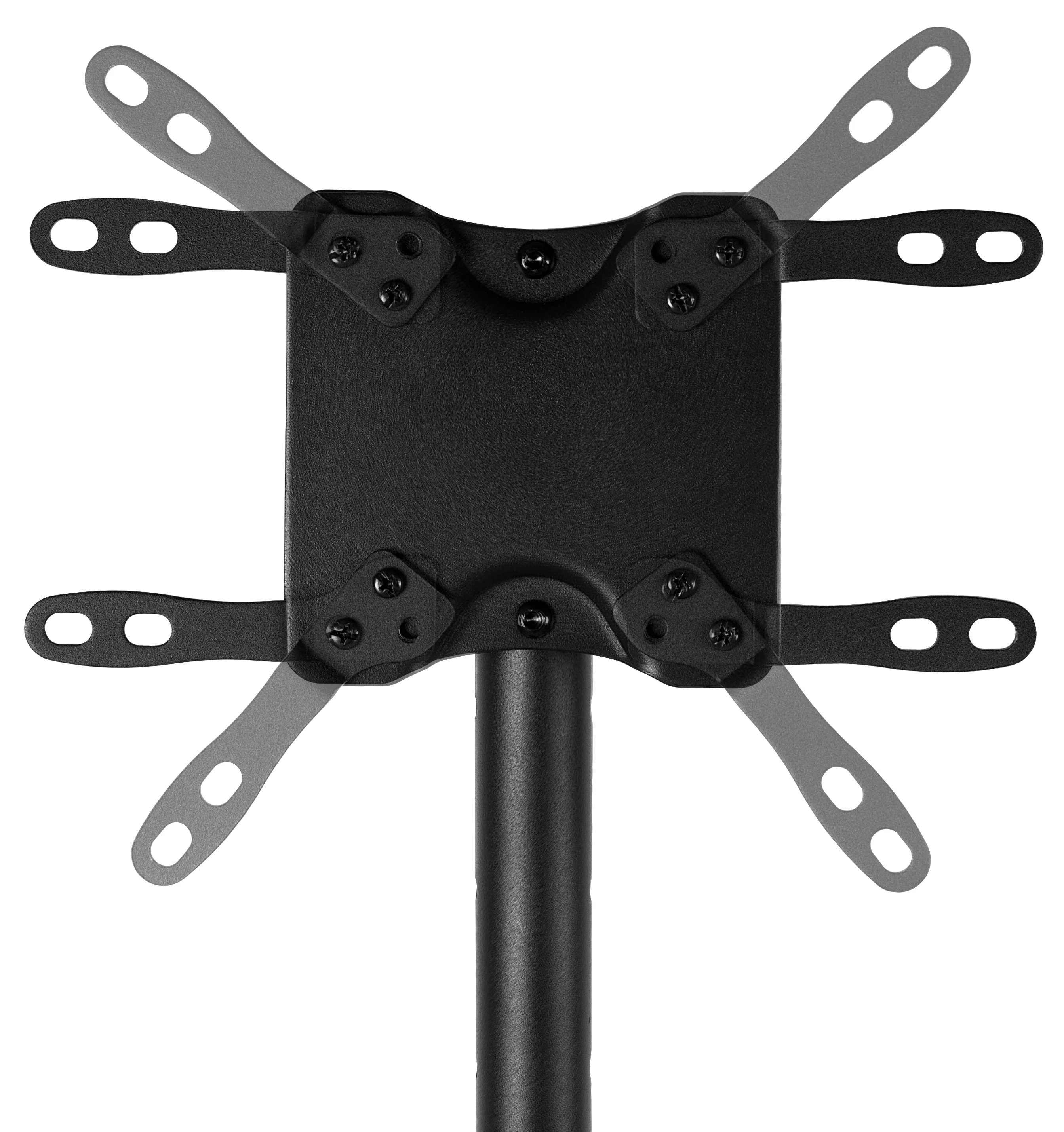 Mount-It! Adjustable Mobile TV Stand, up to 42 inch Tv's, with Rolling Stands, Home and Commercial