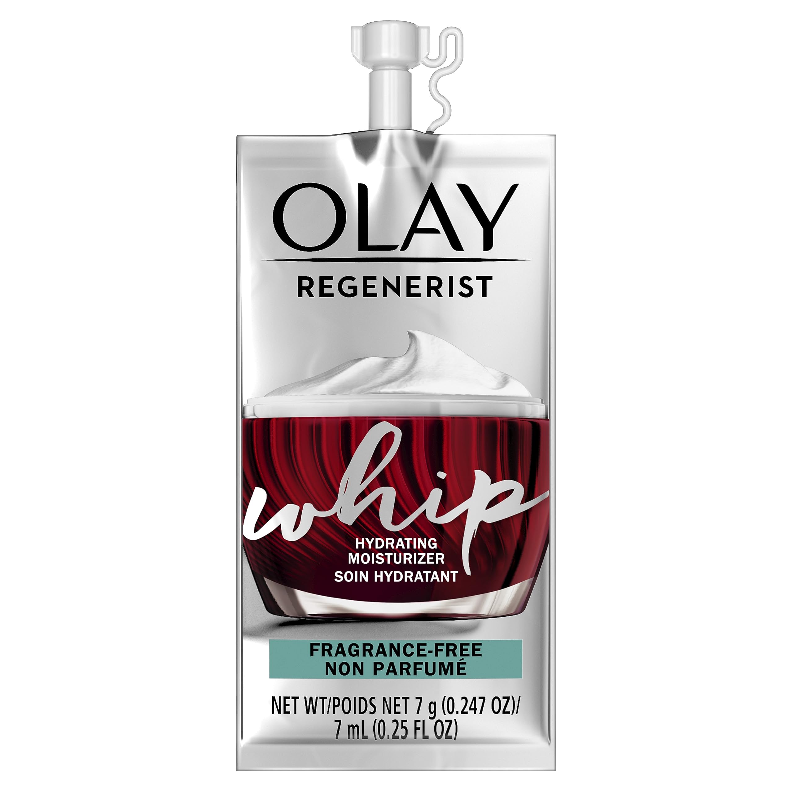 Olay Regenerist Vitamin C + Peptide 24 Face Moisturizer With Sunscreen, Spf 30, 1.7 Oz + Whip Moisturizer Travel/Trial Size Gift Set
