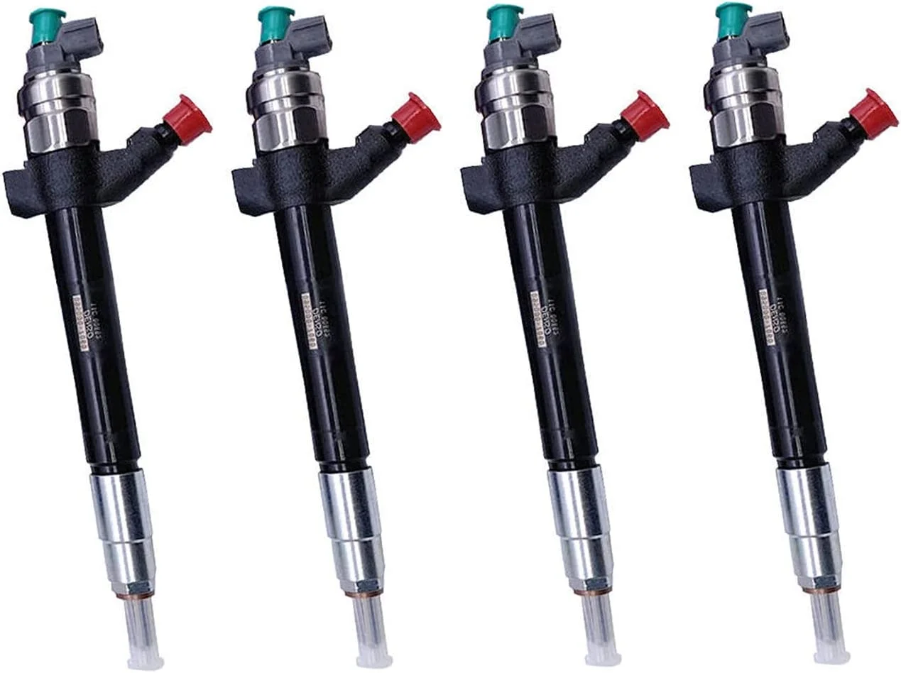 Seapple 4 Pcs Fuel Injector 6C1Q-9K546-AC 6C1Q9K546AC 095000-5800 095000-5801 injector Compatible with Ford Transit 2.2L 2.4L TDCi Puma 2.2 Engine 2006+
