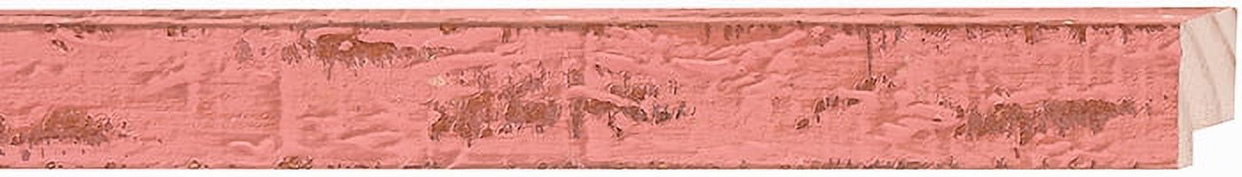 18x10 Frame Pink Solid Wood Picture Frame Width 1.125 Inches | Interior Frame Depth 0.5 Inches |