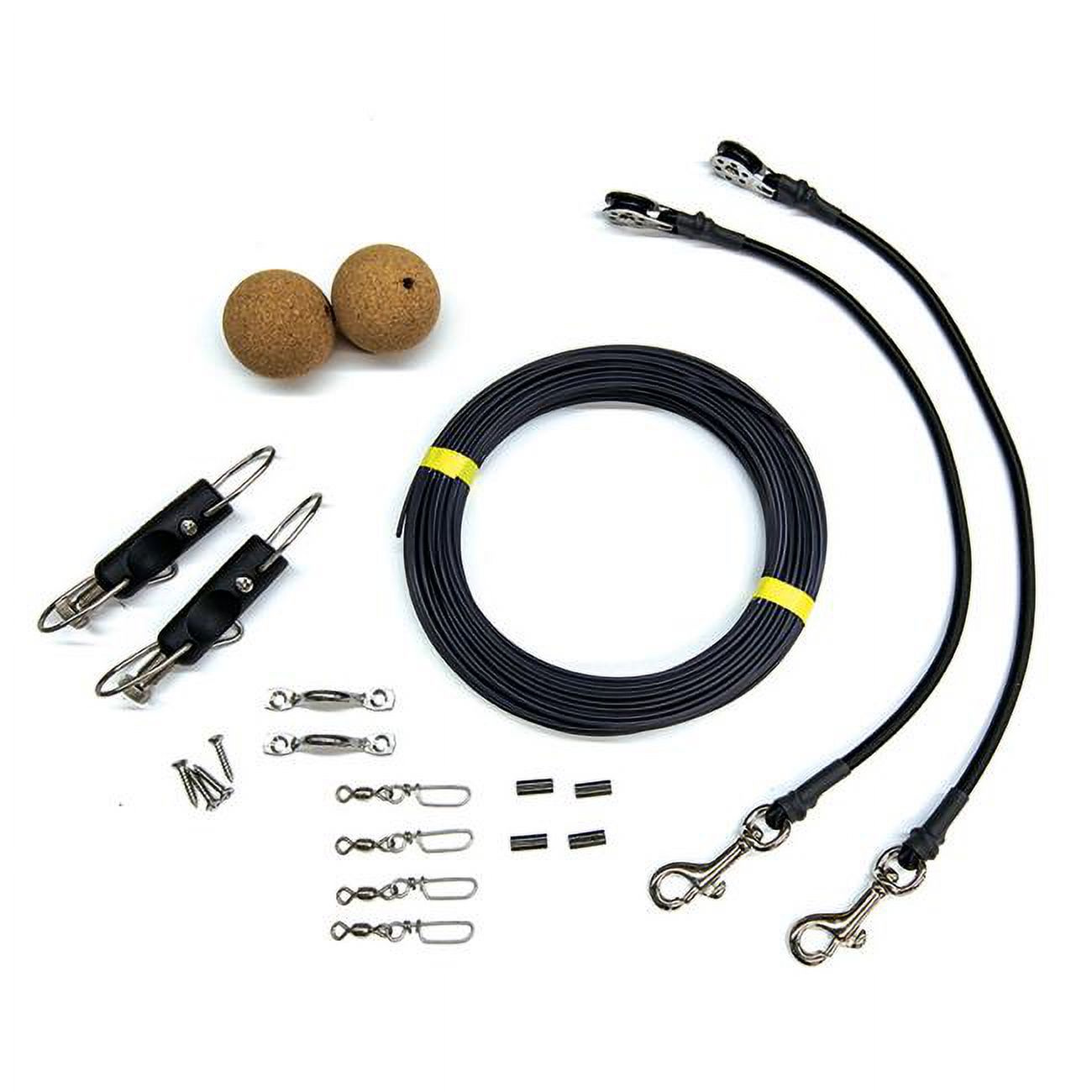 Tigress 88603-1 Elite Rigging Kit, Black Mono - 400 lbs