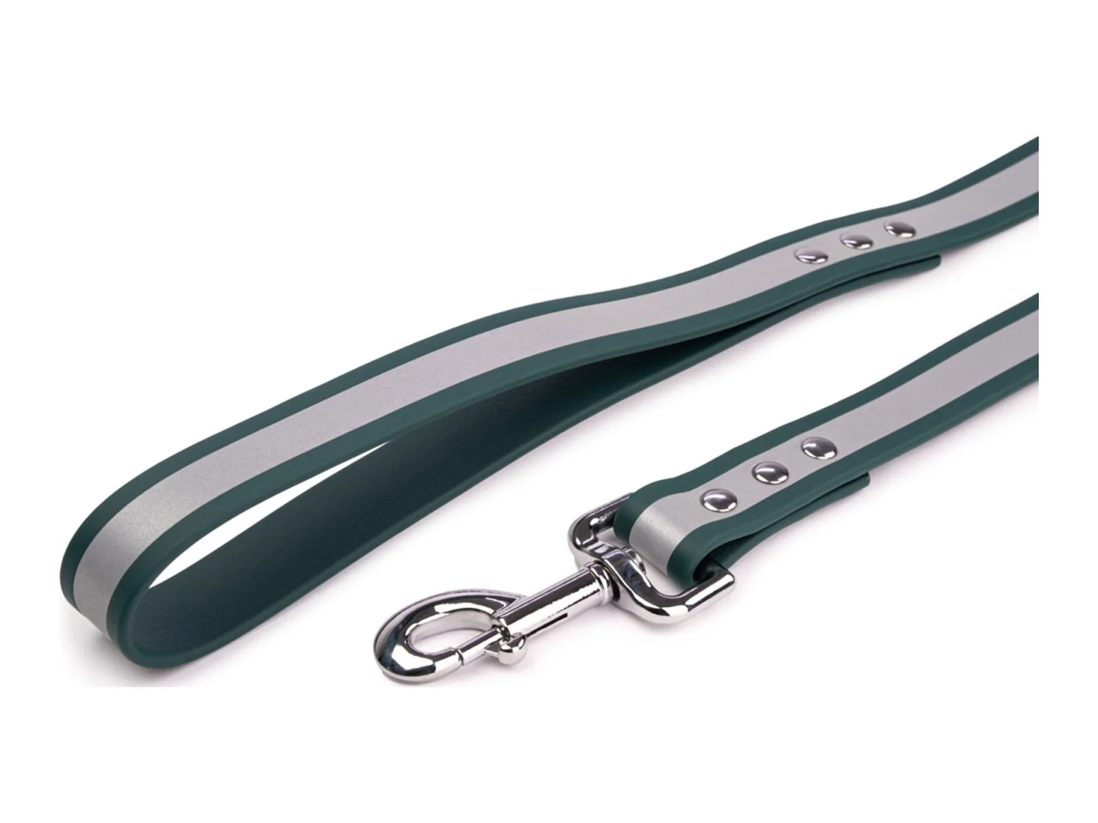 King Buck Waterproof Soft-touch Reflective Leash, Deep Teal, 6 foot, KB-WRL-DT-6