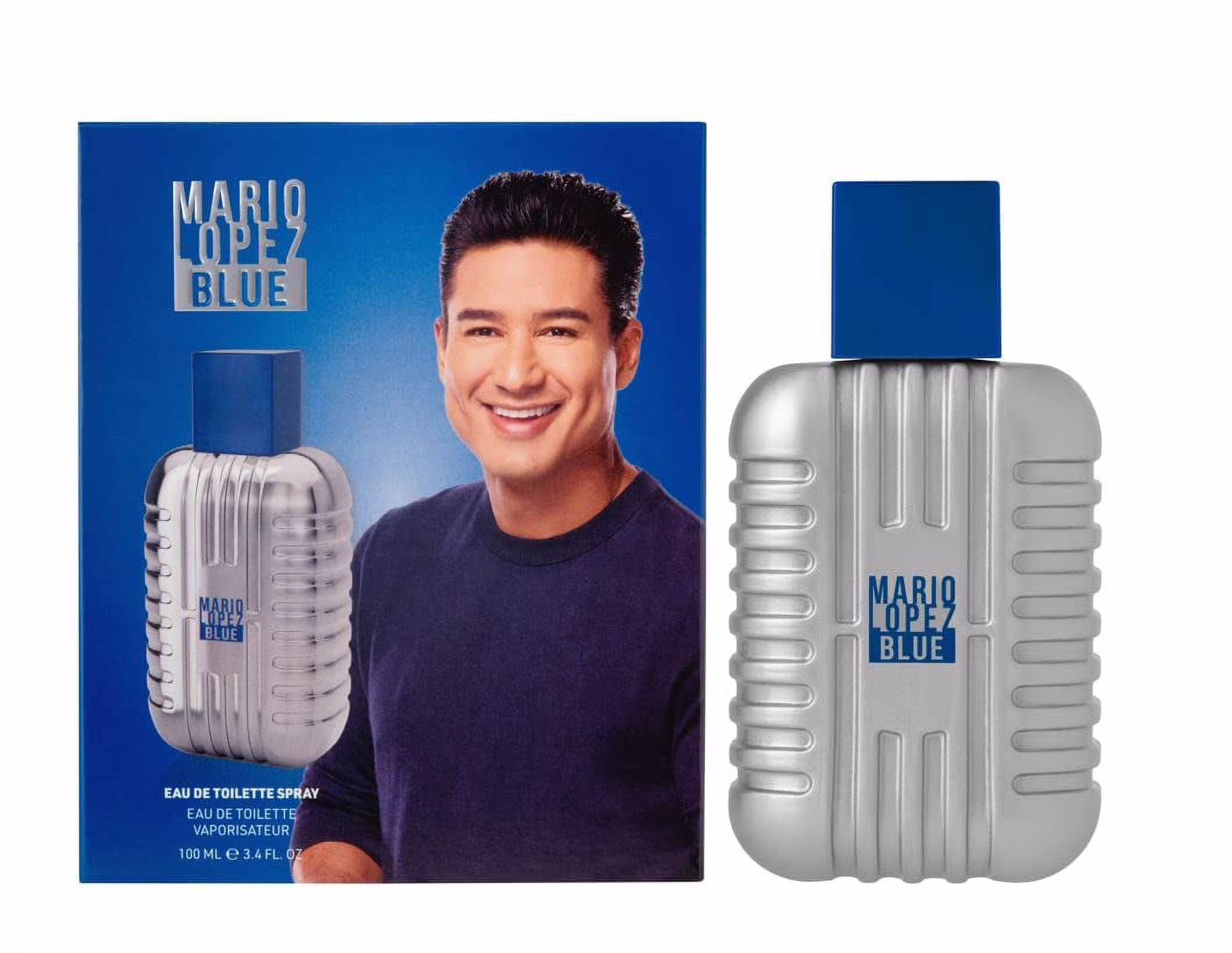 Mario Lopez Cologne EDT for Men - Blue - 3.4oz/100ml