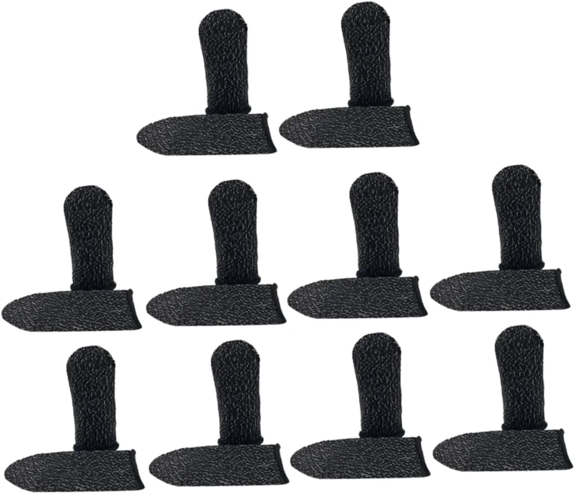 40 Pcs Touch Screen Finger Protector Phone Game Playing Accessory Thumb Sleeves Thumb Protector Oil-proof Anti-slip Thumb Sleeve Anti-swaeat Finger Cover Finger Cots Controller Cap