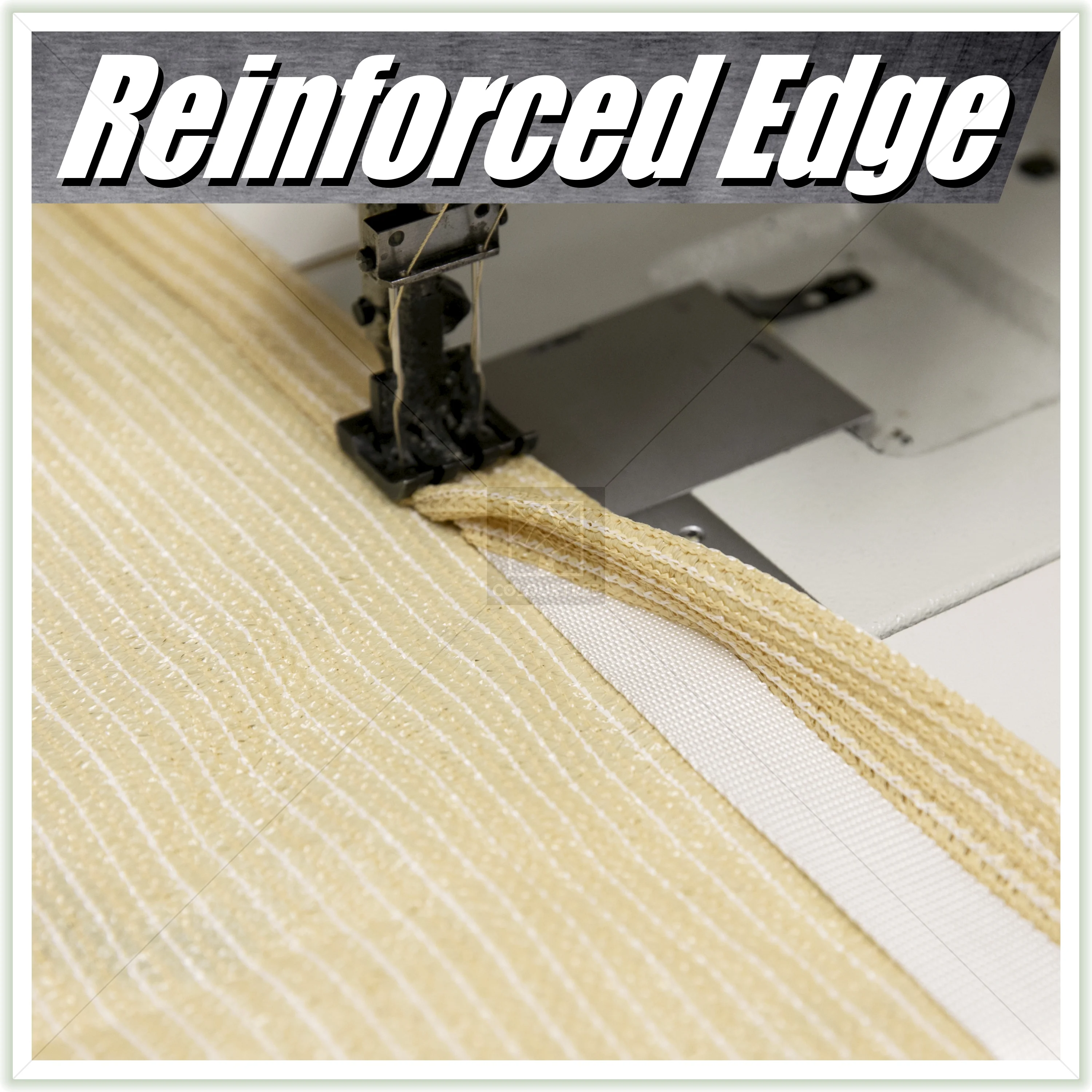 ColourTree 6' x 12' x 13.4' Sand Right Triangle Sun Shade Sail Canopy Mesh Fabric UV Block & Water Air Permeable - Commercial Heavy Duty - 190 GSM - 3 Years Warranty - Custom Make