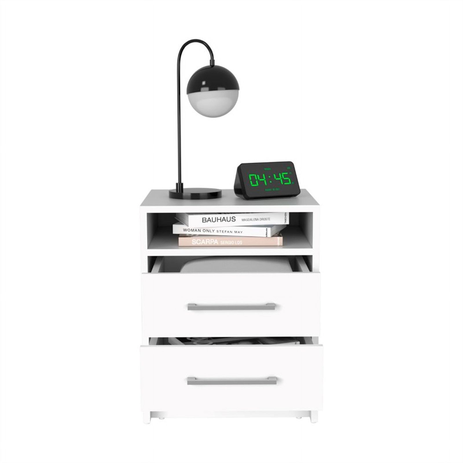 Home Square 3-Piece Set with 2 Nightstands and Four Drawer Dresser