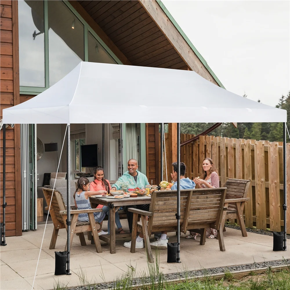 Yaheetech 10×20 ft Commercial Pop Up Canopy Tent,White