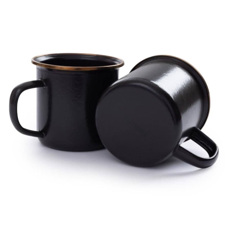 Barebones Enamelware Dining Collection - Charcoal