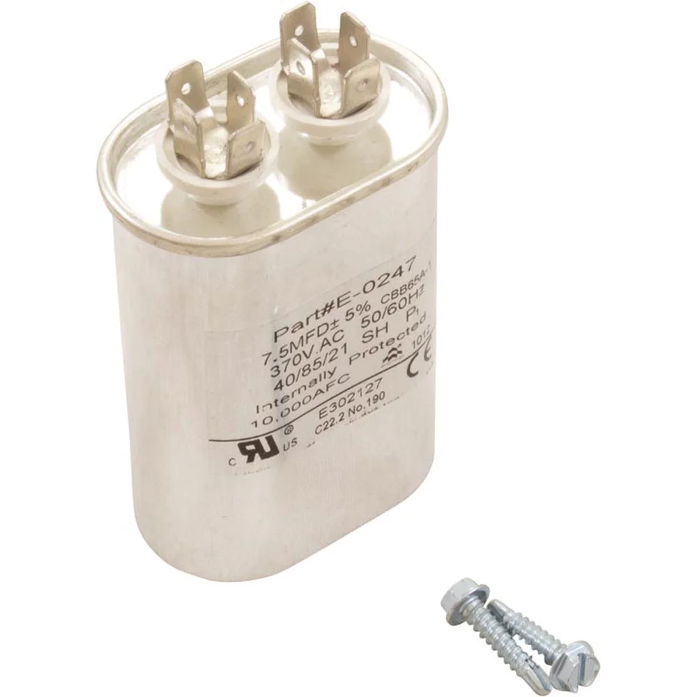 Jandy Pro Series 7.5/370 Mdf Capacitor Fan Motor, Replacemen