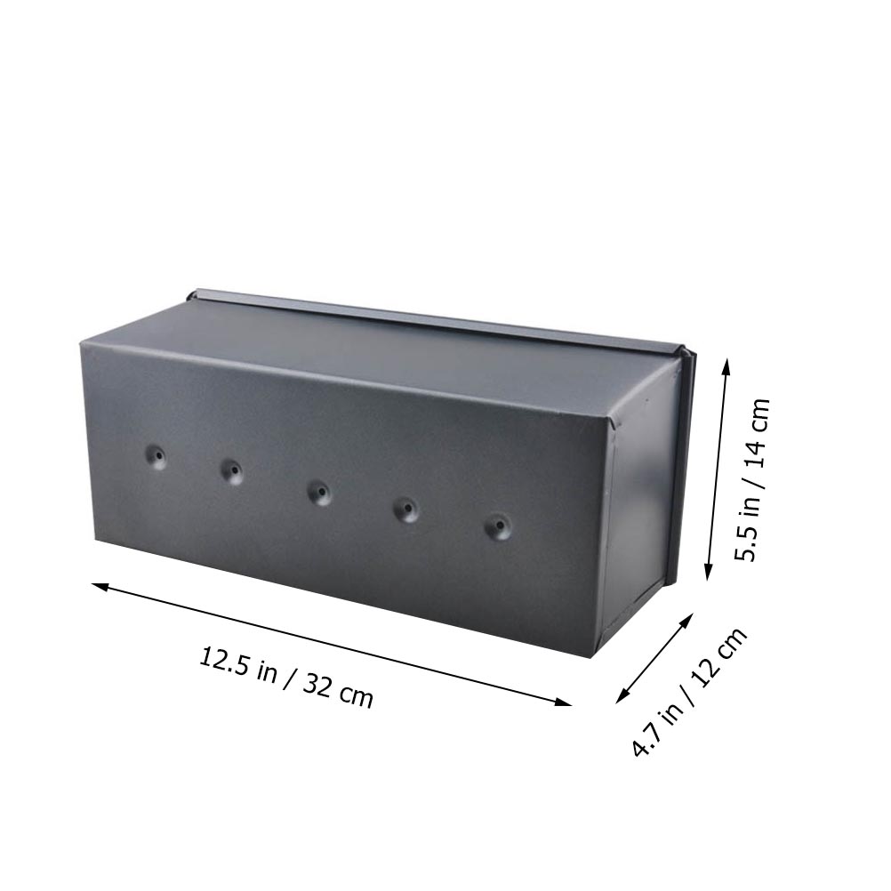 Nuolux Pan Bread Baking Toast Loaf Cake Tools Coverservingbake Tray Making Banking Oven Steel Stainless Pans Metal Mould Mold