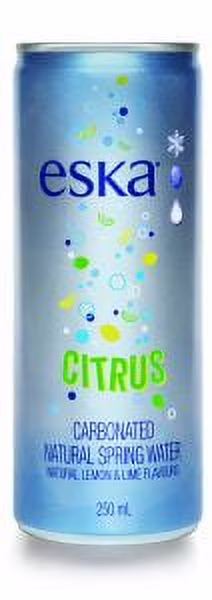 Eska Water Slim Cans Citrus
