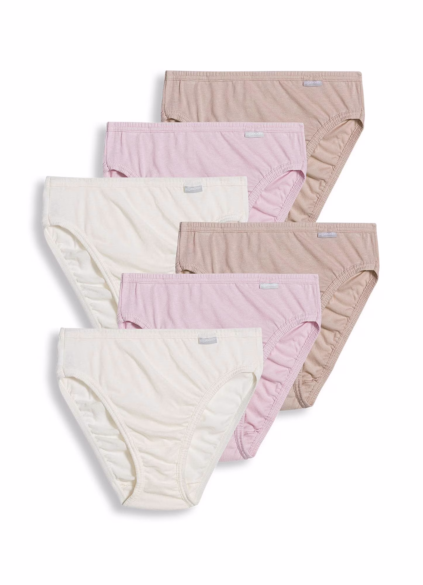 Jockey Women's Plus Size Elance French Cut - 6 Pack