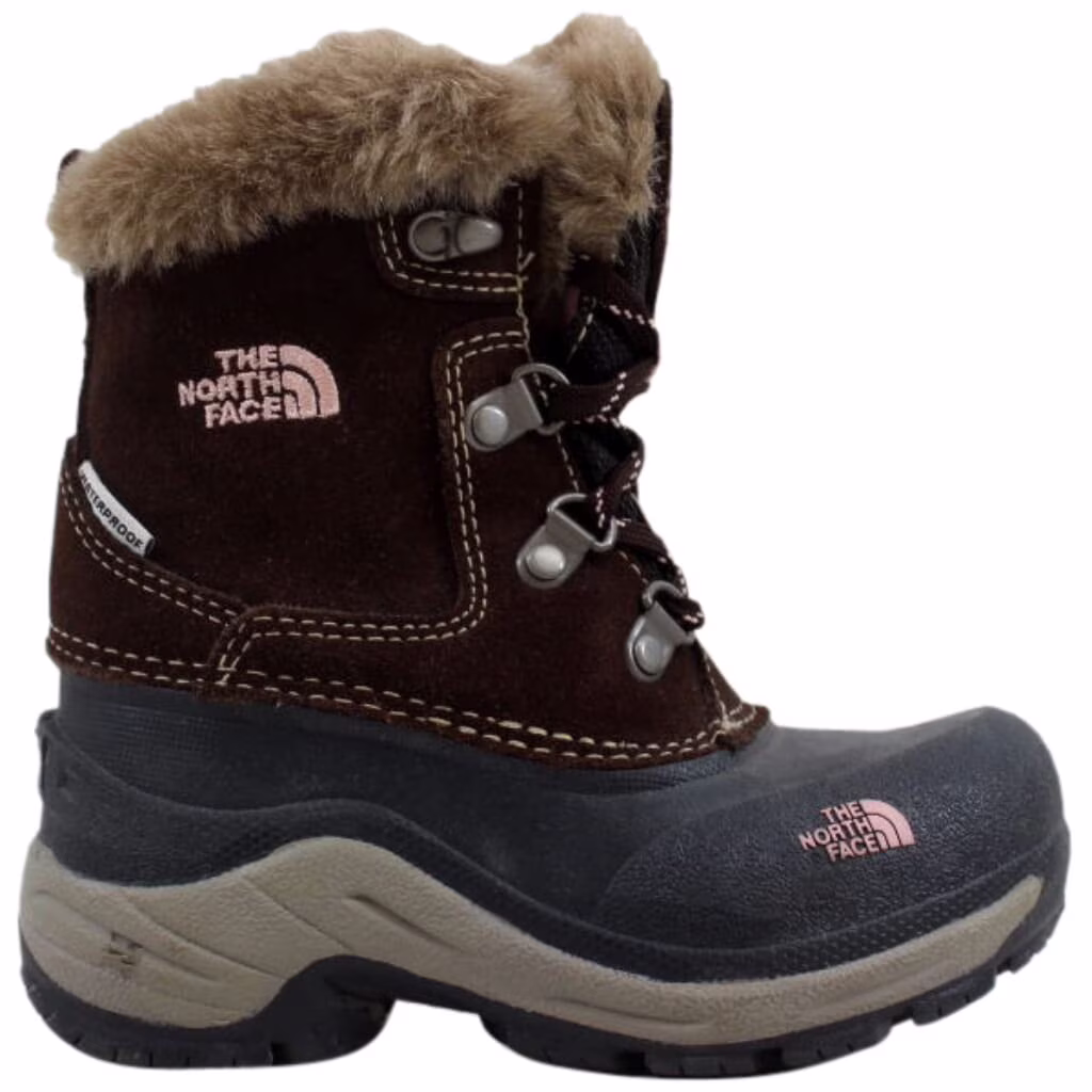 The North Face Mcmurdo Boot Brownie Brown/Pink Lemonade AV5YC59-10 Grade-School Size 4Y