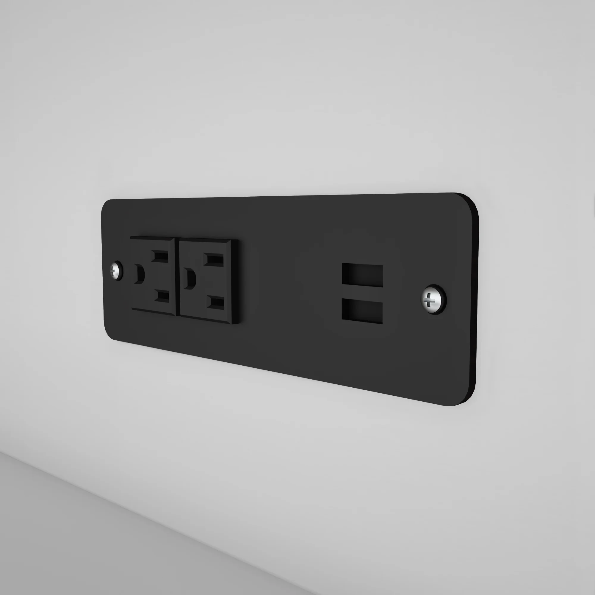 Bestar Pur Full Cabinet Bed with Mattress in White