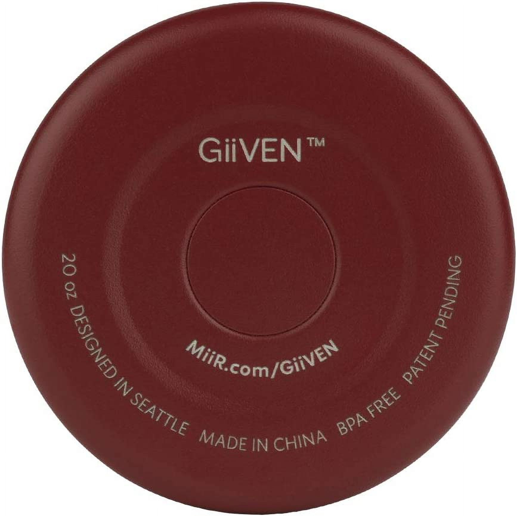 GiiVEN 32 oz. Bottle Lava Red