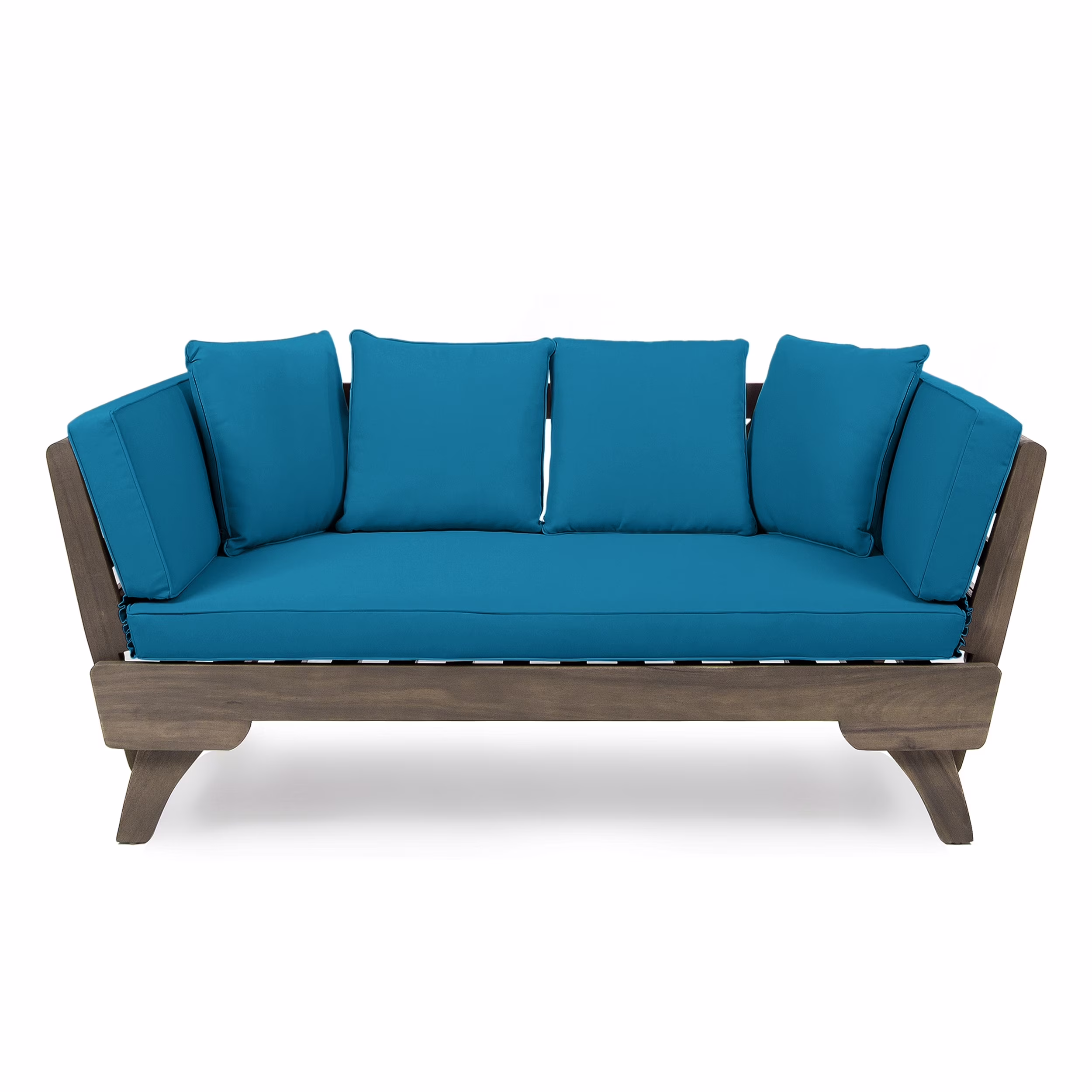 Christopher Knight Home Ottavio Outdoor Daybed with Cushions by Dark Teal 3