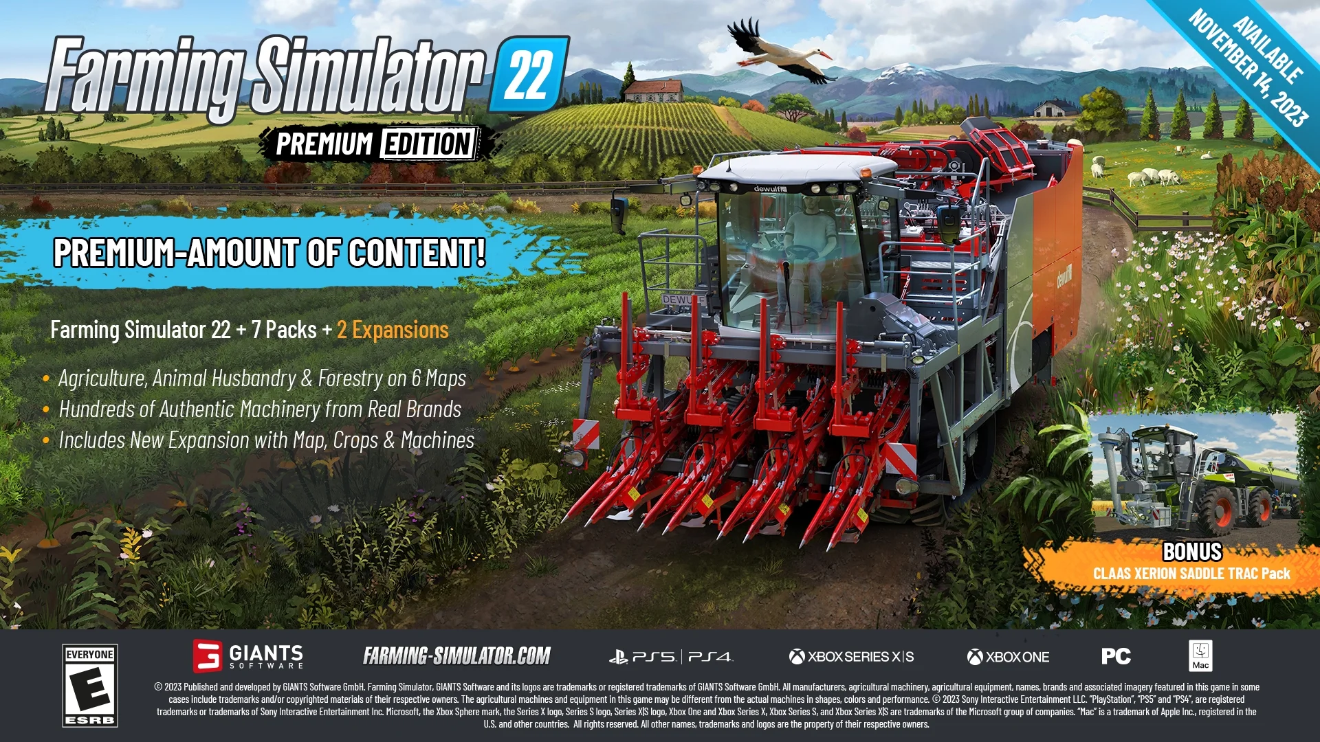 Farming Simulator 22 Premium Edition, PlayStation 5