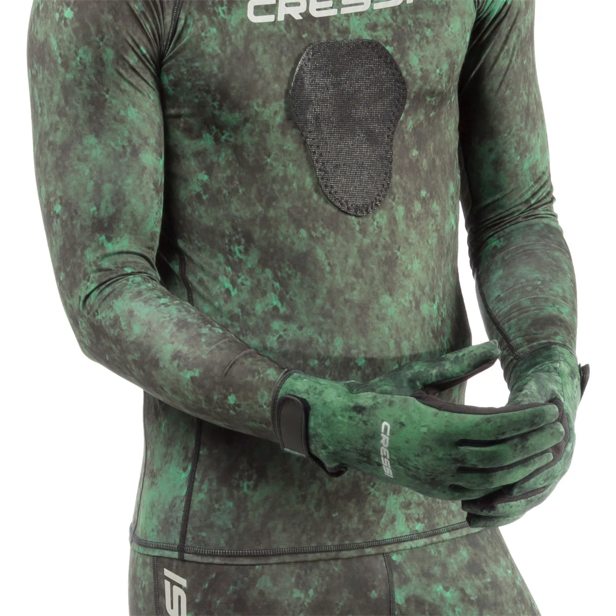 Cressi 2mm Green Hunter Gloves