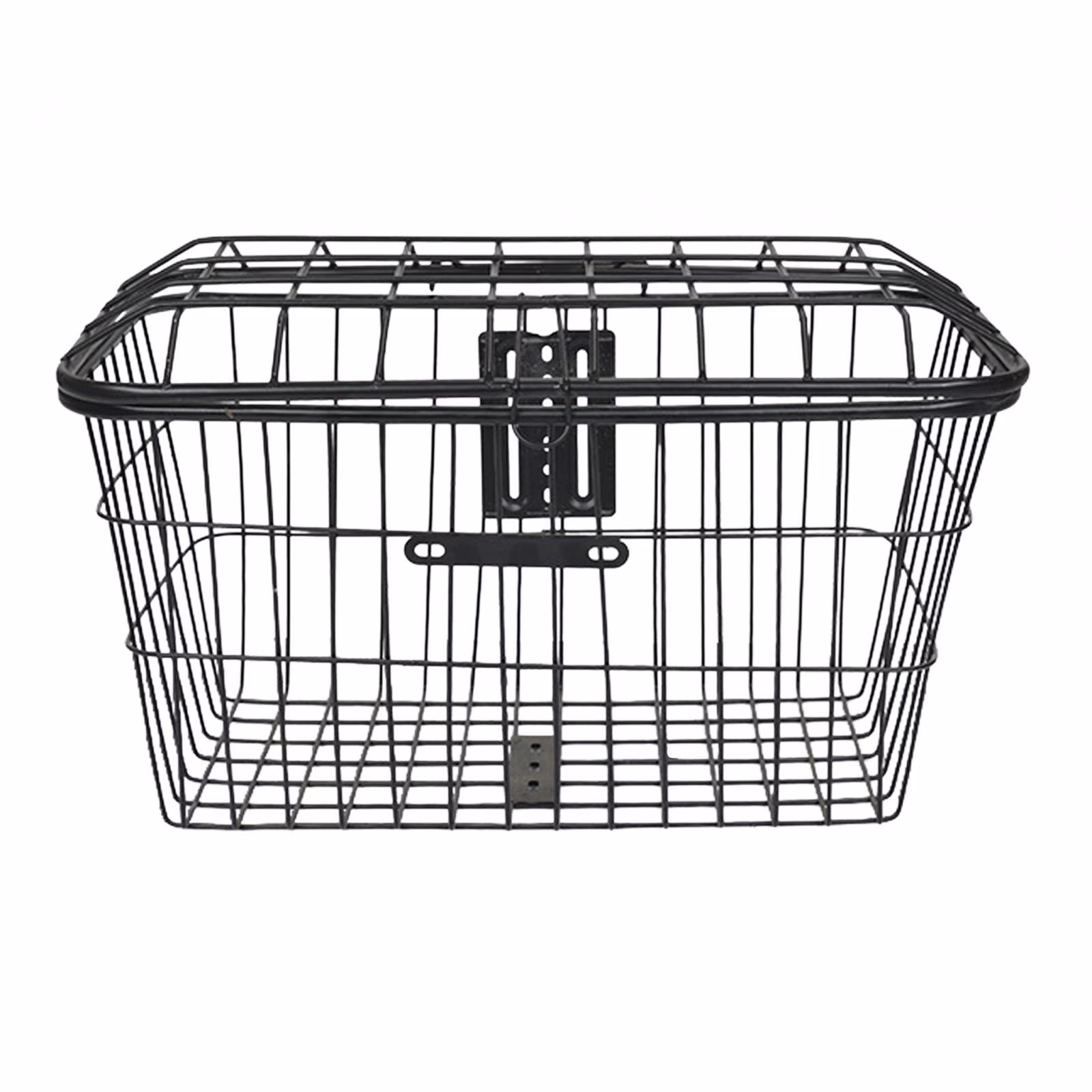 Tnarru Bike Storage Basket Cargo Basket Metal Wire Anti Rust Coating Small Pet Carrier Universal for Adult Women Men Sturdy