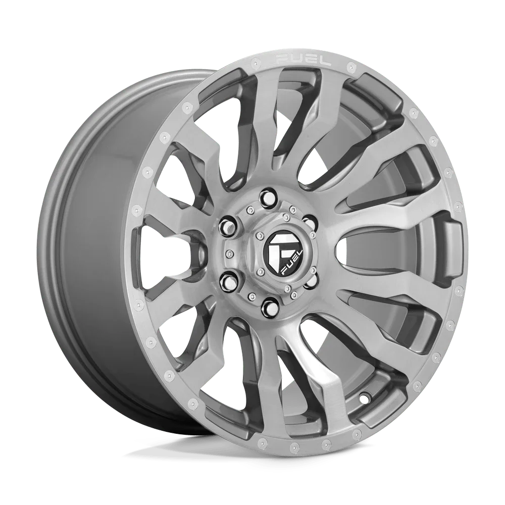 Fuel D693 Blitz Platinum 20X8.25 8X170 -202Et 78.1Cb Brushed Gun Metal Tinted Clear Wheel