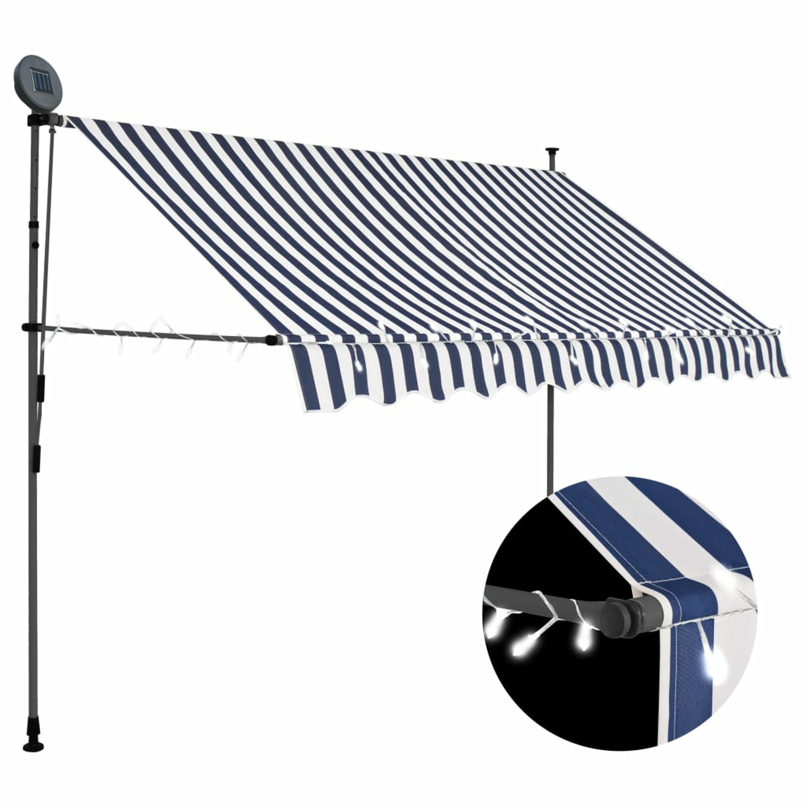 Manual Retractable Awning with 98.4
