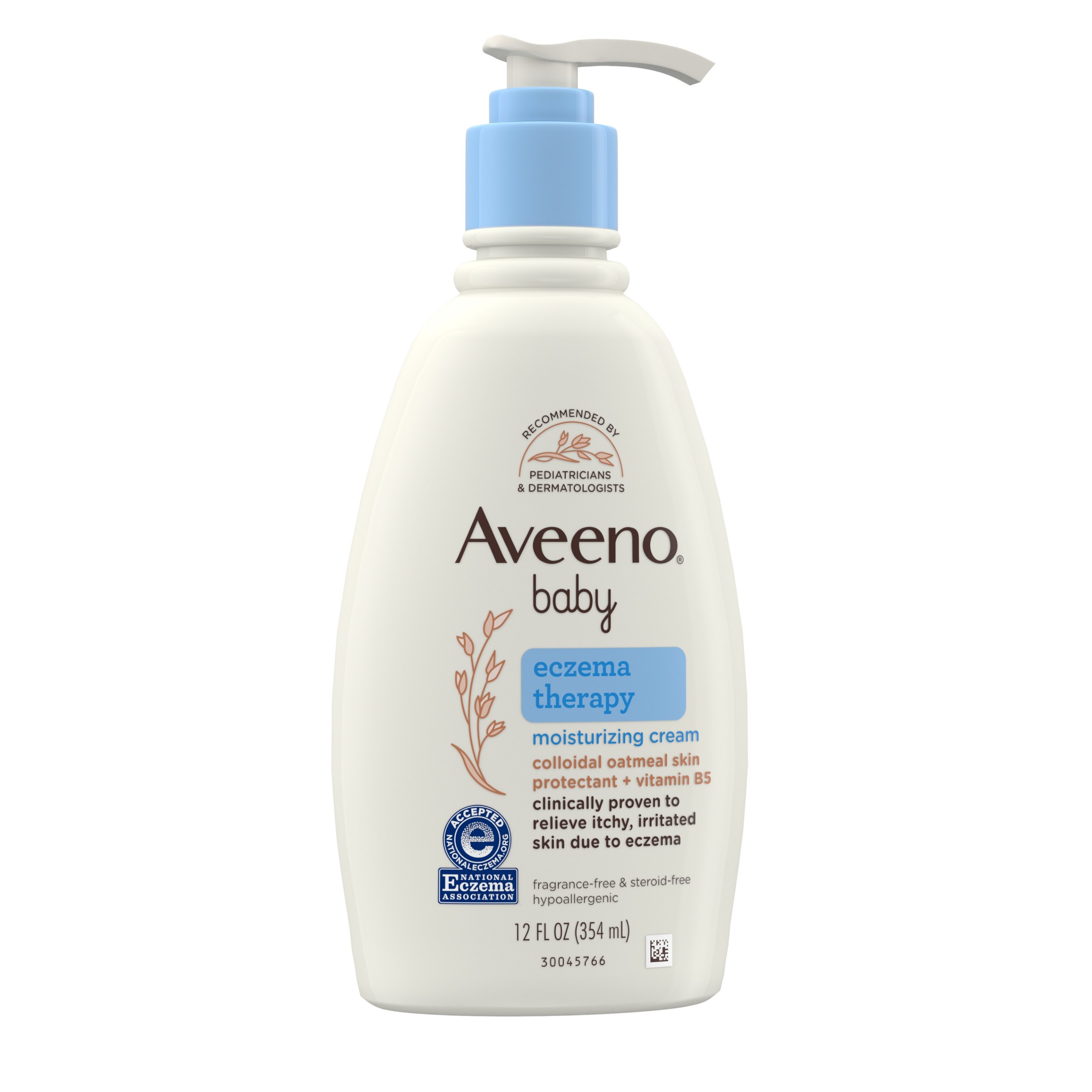 Aveeno Baby Eczema Therapy Moisturizing Cream with Oatmeal, 12 fl. oz