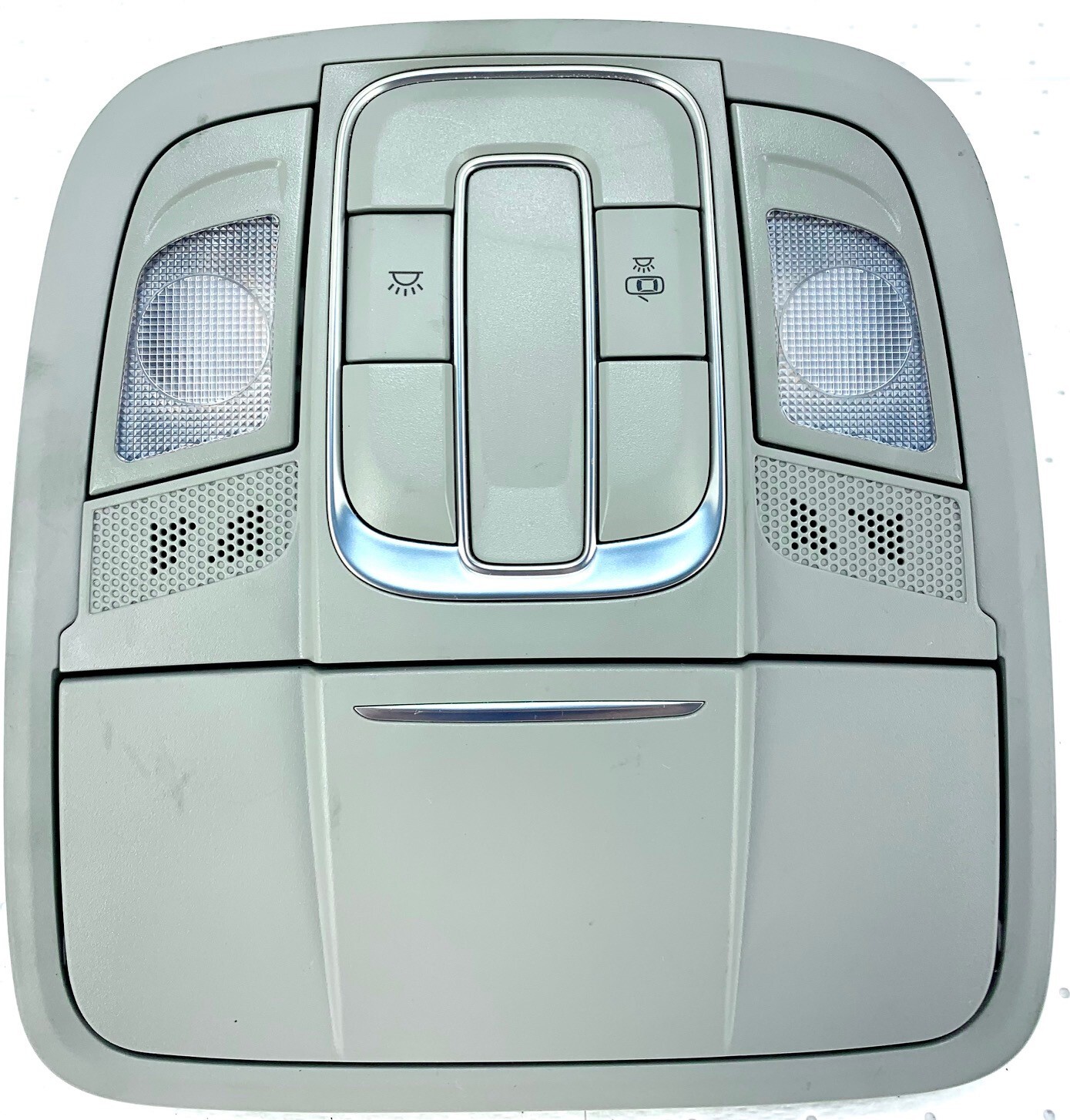 Pre-Owned 2019-2020 Hyundai Santa Fe Overhead Roof Console Gray OEM (Good)