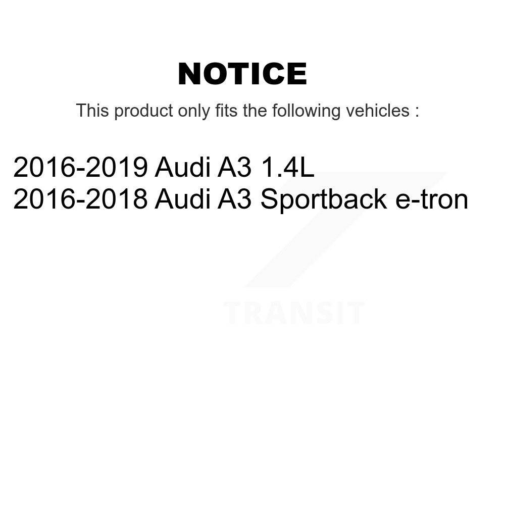 Air And Cabin Filters Kit For Audi A3 Sportback e-tron KFL-101030