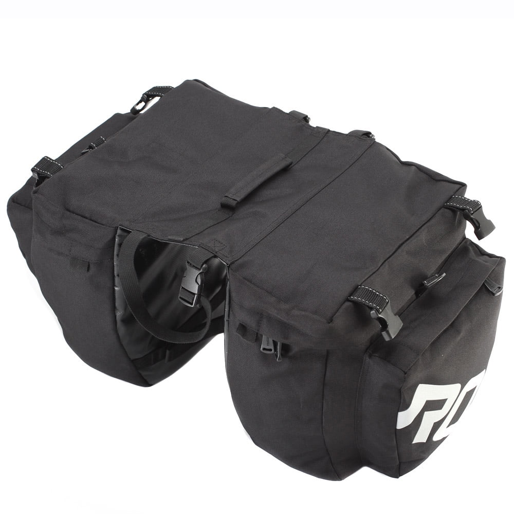 3 in 1 Multifunction Road MTB Mountain Bike Bag Pannier Rear Seat Trunk Bag with Waterproof Rain Cover