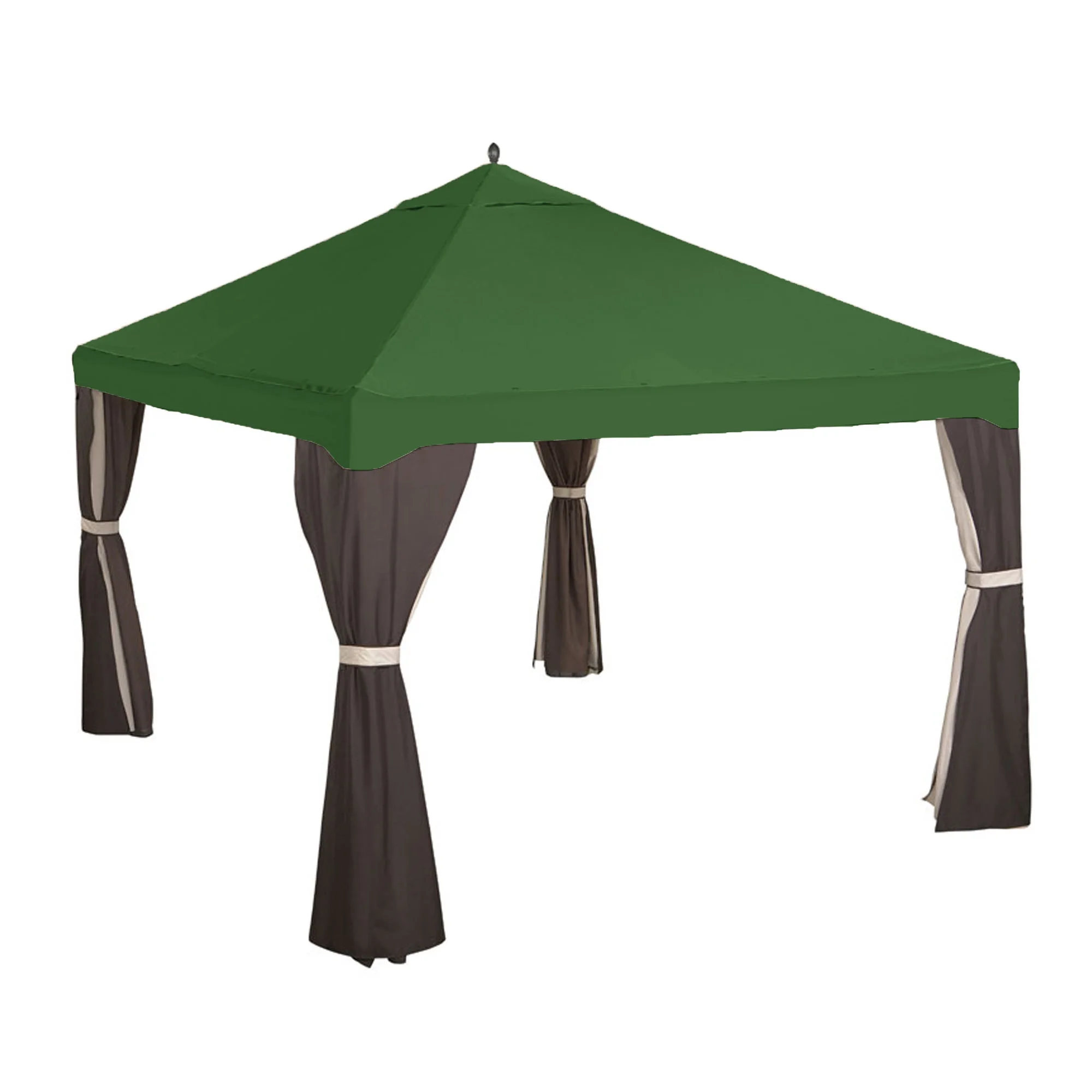 Garden Winds Replacement Canopy Top Cover for the Garden Treasure's 10 x 12 Gazebo - Green