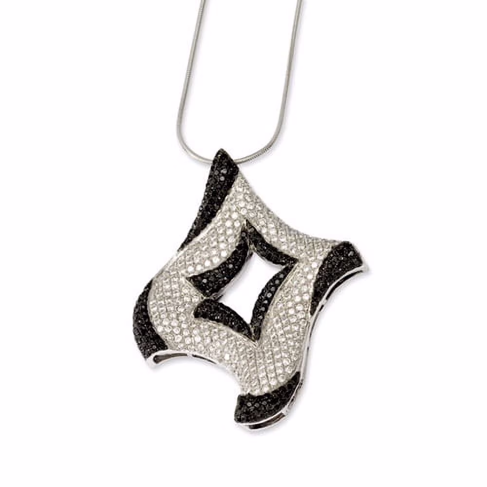 Sterling Silver CZ Necklace