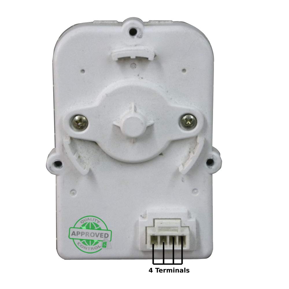 GlobPro 61006190-67004432-8208221 Refrigerator Condenser Fan Motor 4 pines in...