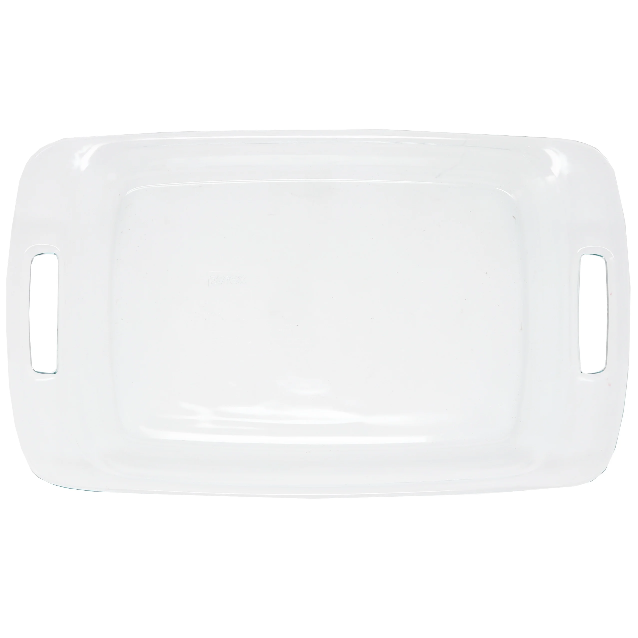 Pyrex C-233 3qt Easy Grab Glass Baking Dish & C-233-PC 3qt Blue Easy Grab Lid