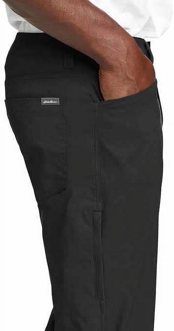 Eddie Bauer Men's Water-Repellent UPF 50+ Stretch Tech Pant (Black,34x32)