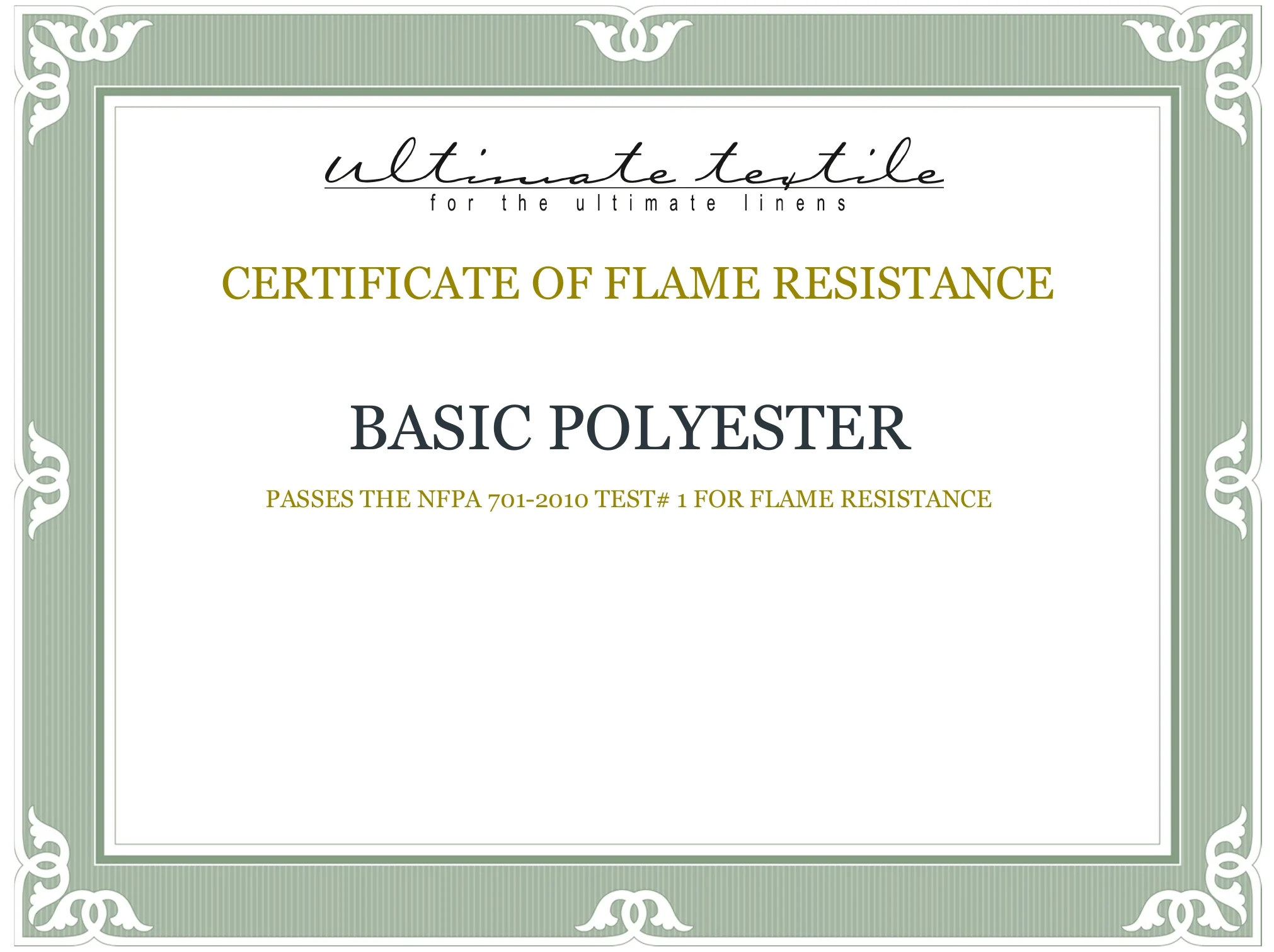 Ultimate Textile 90-Inch Round Polyester Linen Tablecloth Sage Green